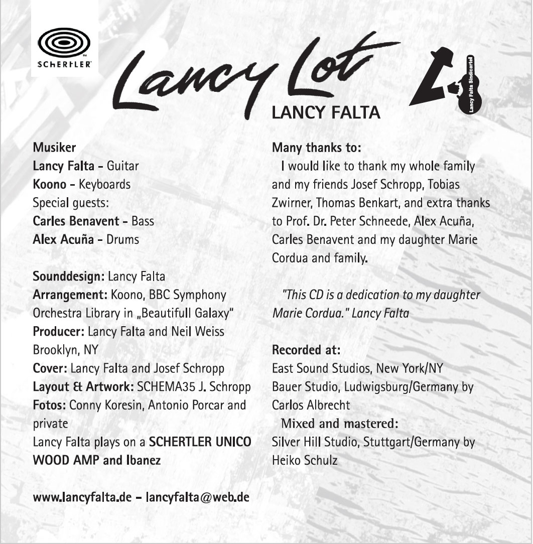 CD  Lancy Lot